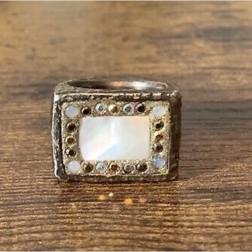 ARTISANAL NWOT MADE GORGEOUS STERLING RING!!!! - Picture 14 of 15